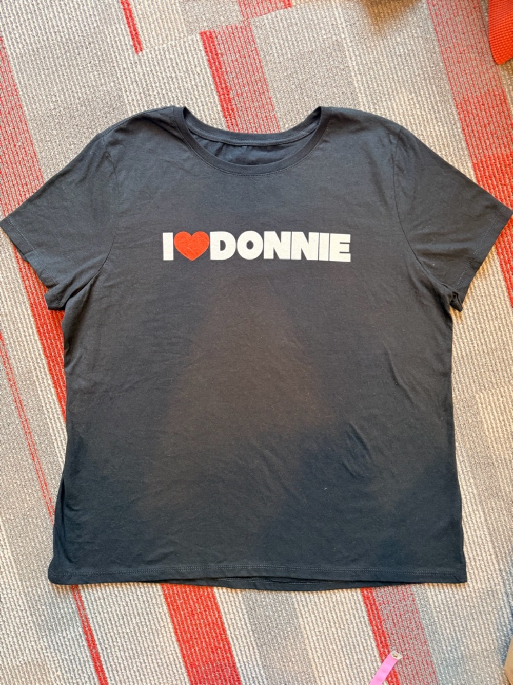 I Love Donnie Graphic Tee - soft and comfy fabric size XL